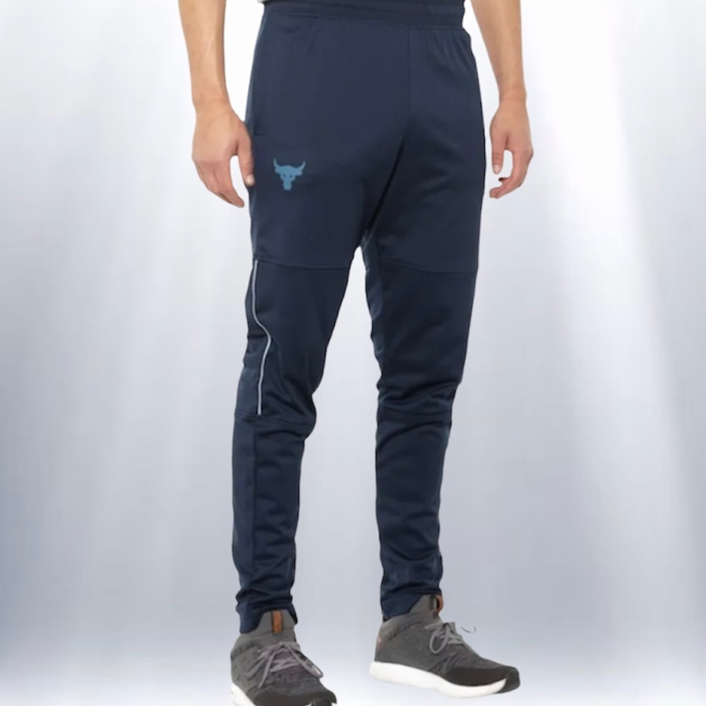 (SOLD OUT!!) Under Armour Project Rock Mens Track Gym Pants Size XL - Picture 3 of 3